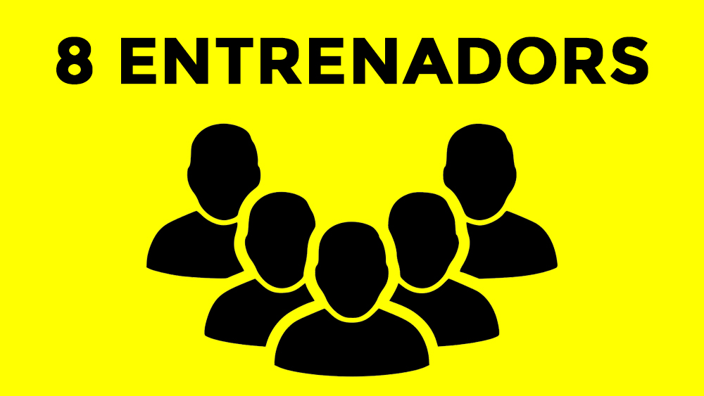 8 Entrenadores