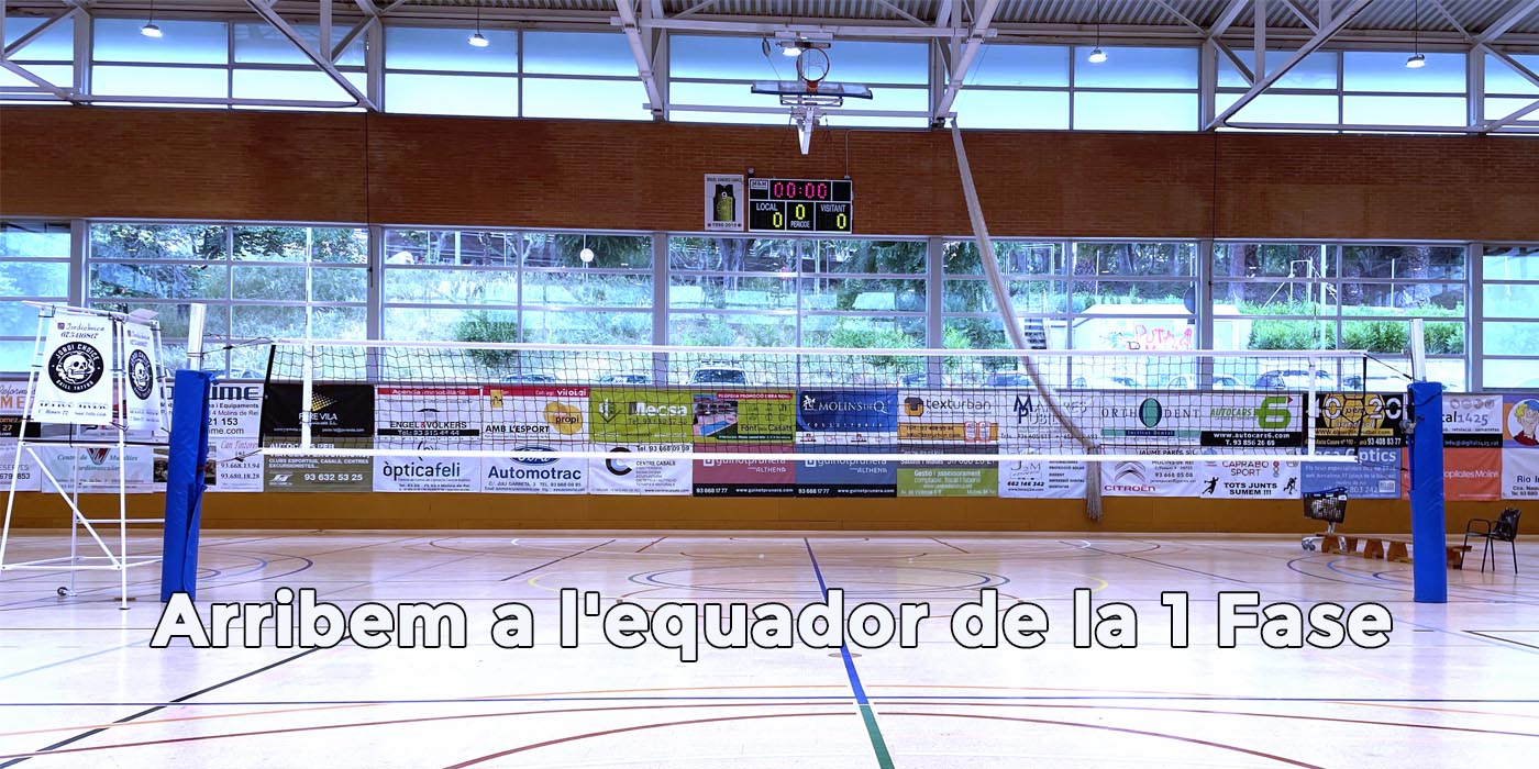 Arribem a l'equador de la 1 Fase