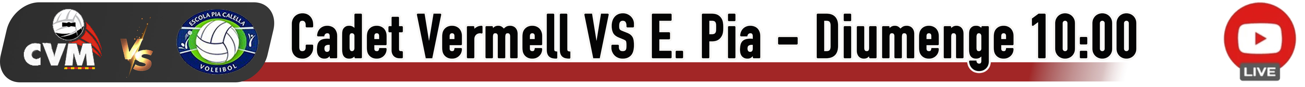 Volei Molins VS Escuela Pia Calella