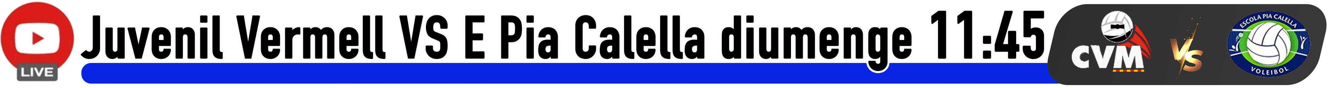 Volei Molins VS Escuela Pia Calella
