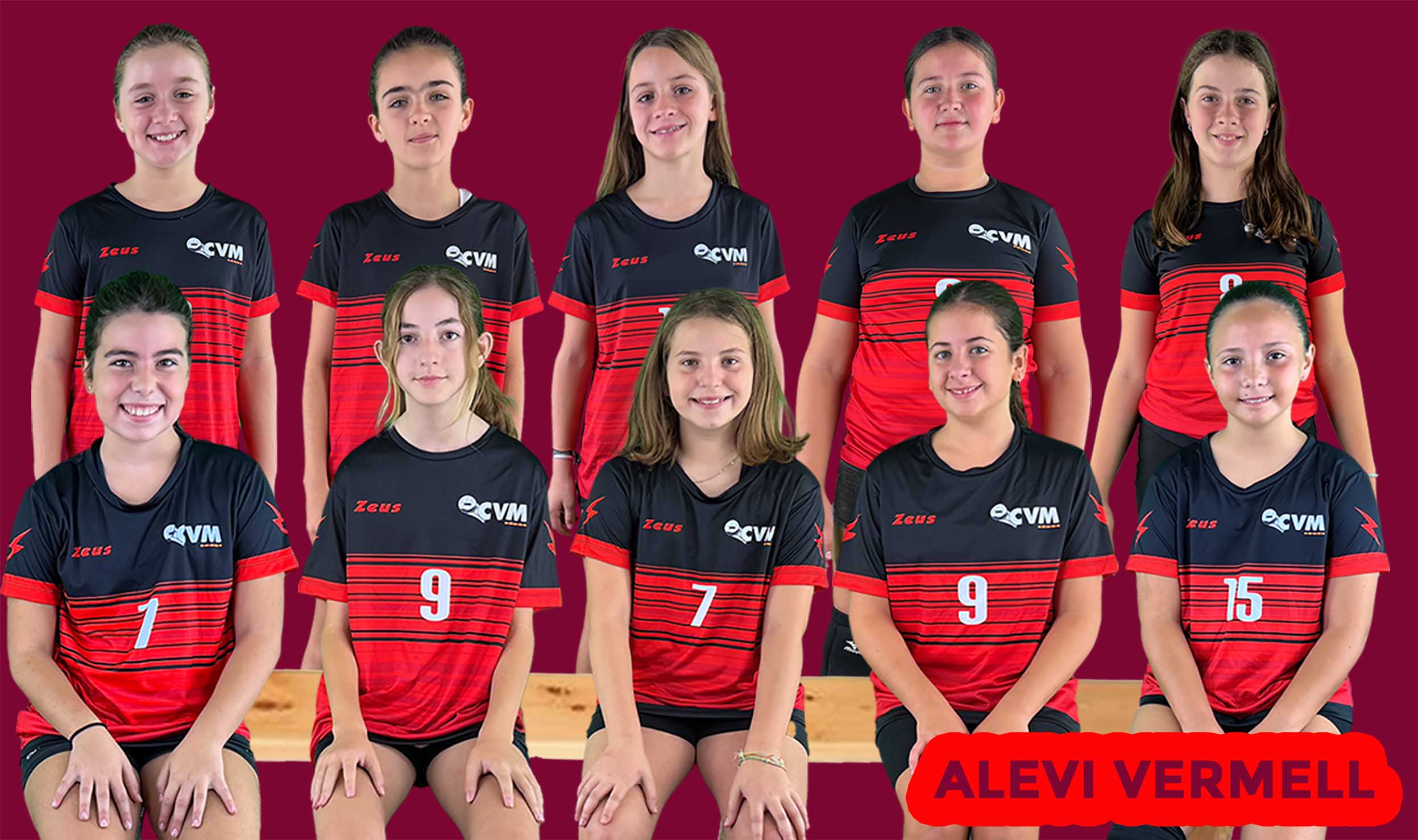 Equips Temporada 2025/26 Alevi Vermell