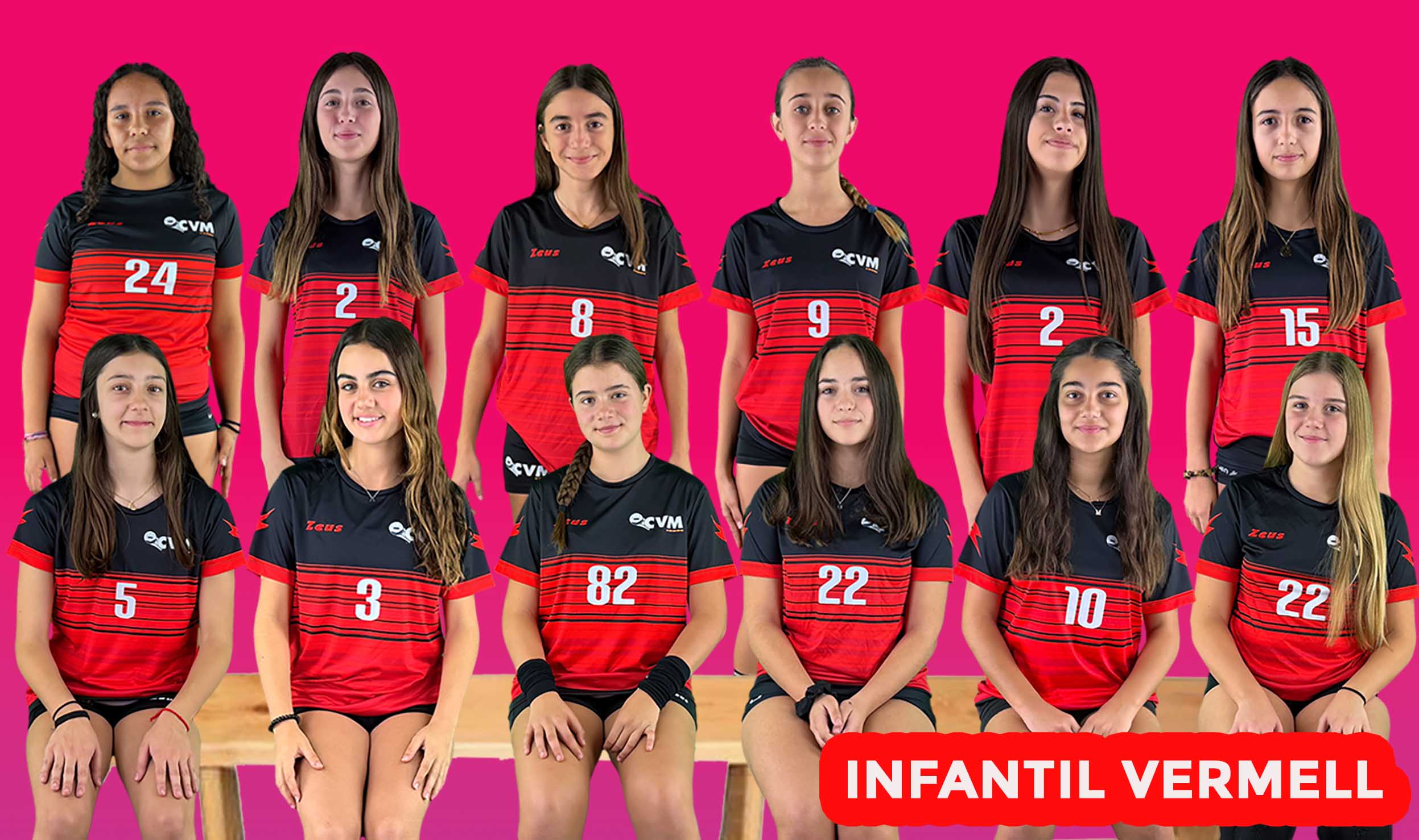 Equips Temporada 2025/26 Infantil Vermell